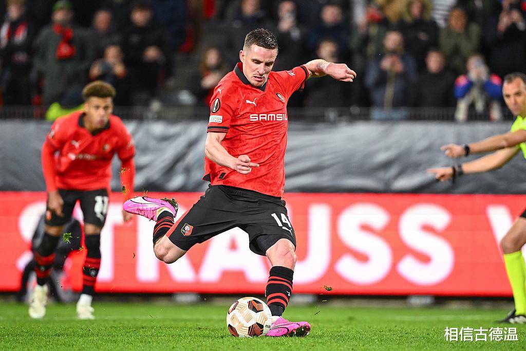 雷恩客场艰难获胜：法甲球队争胜激烈的简单介绍
