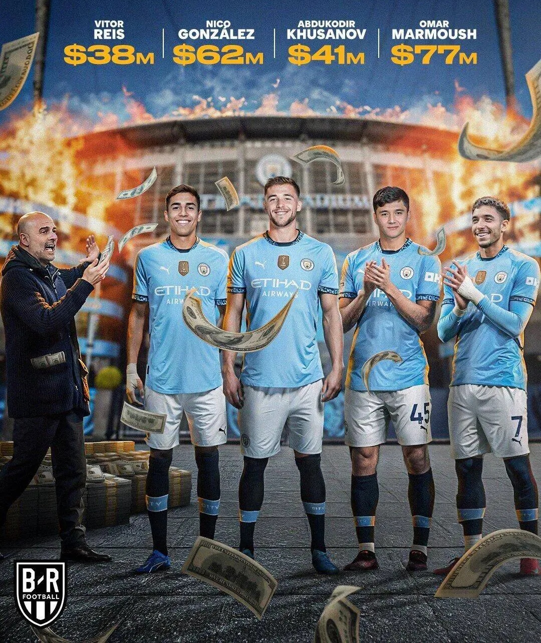 曼城逆转绝杀沃特福德，豪取联赛九连胜