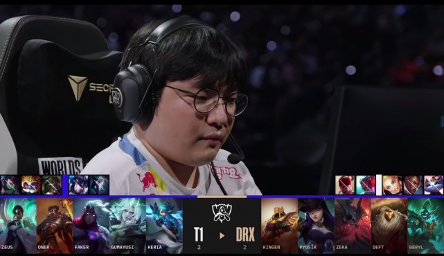 DRX碾压MAD，Keria操刀奇招英雄翻盘成都决赛之夜2:0（釜山）