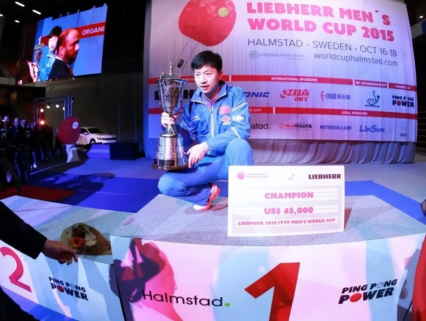 奥地利乒乓球队血洗法国乒乓球队，马龙制霸全场的简单介绍