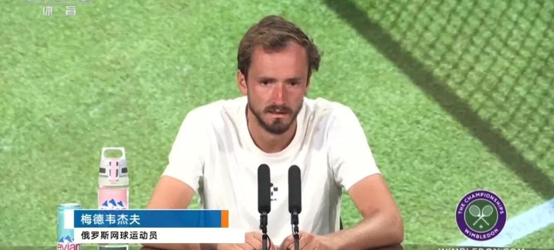 关于温网逆转美网，梅德韦杰夫惊艳四座的信息